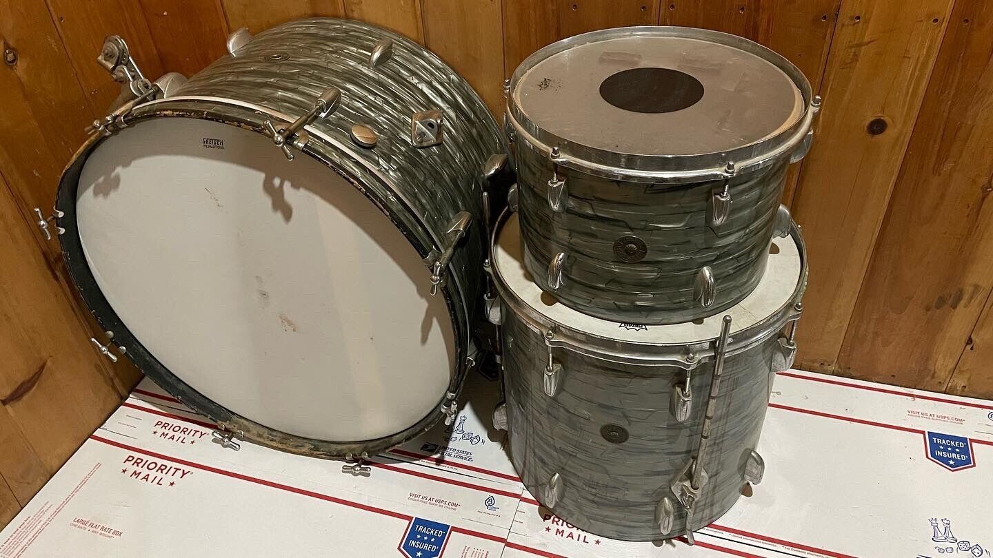 Gretsch Vintage Drums Midnight Blue Pearl 24/16/13