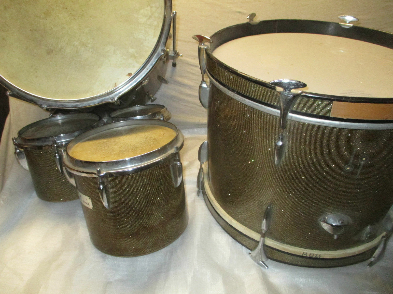 50's Sonor Drum Kit With 3 Concert Toms