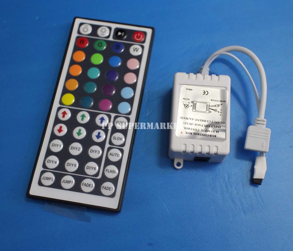 44 Key Ir Remote Controller For 5050 3528 Rgb Led String Light Strip