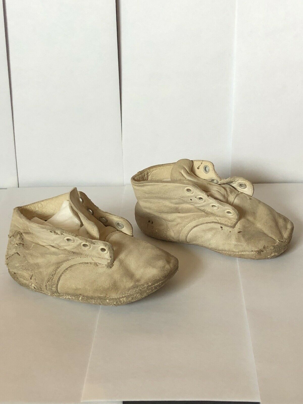 Vintage Leather Baby Shoes By Baby Deer Company