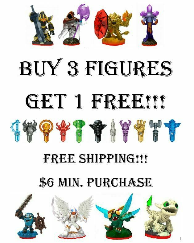 Skylanders Trap Team Figures And Traps - Buy 3 Get 1 Free - $6 Minimum Purchase