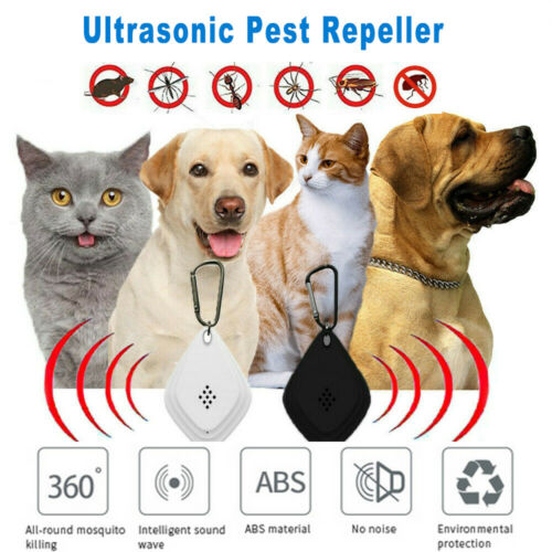 Flealess Ultrasonic Flea Tick Repeller Portable Lightweight Pest Animal Repeller