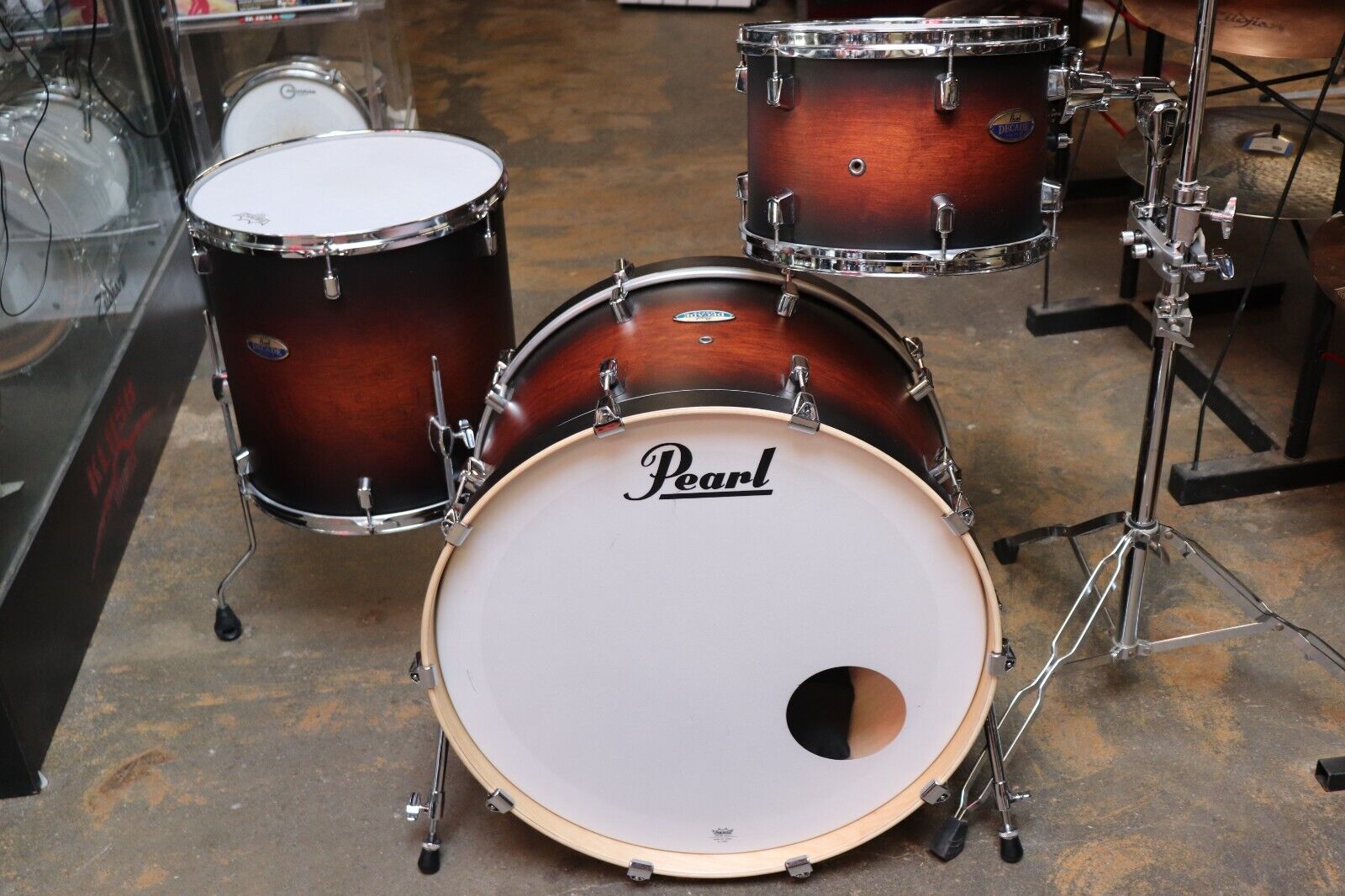 Pearl Decade Maple 3pc Drum Kit Set 24/16/13"