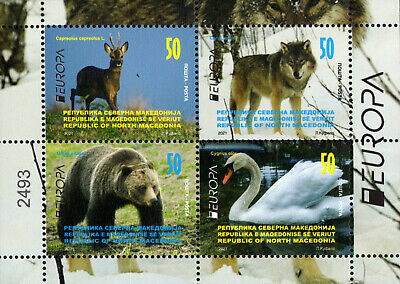 North Macedonia/2021/booklet/endangered National Wildlife/roe Deer,wolf,bear,