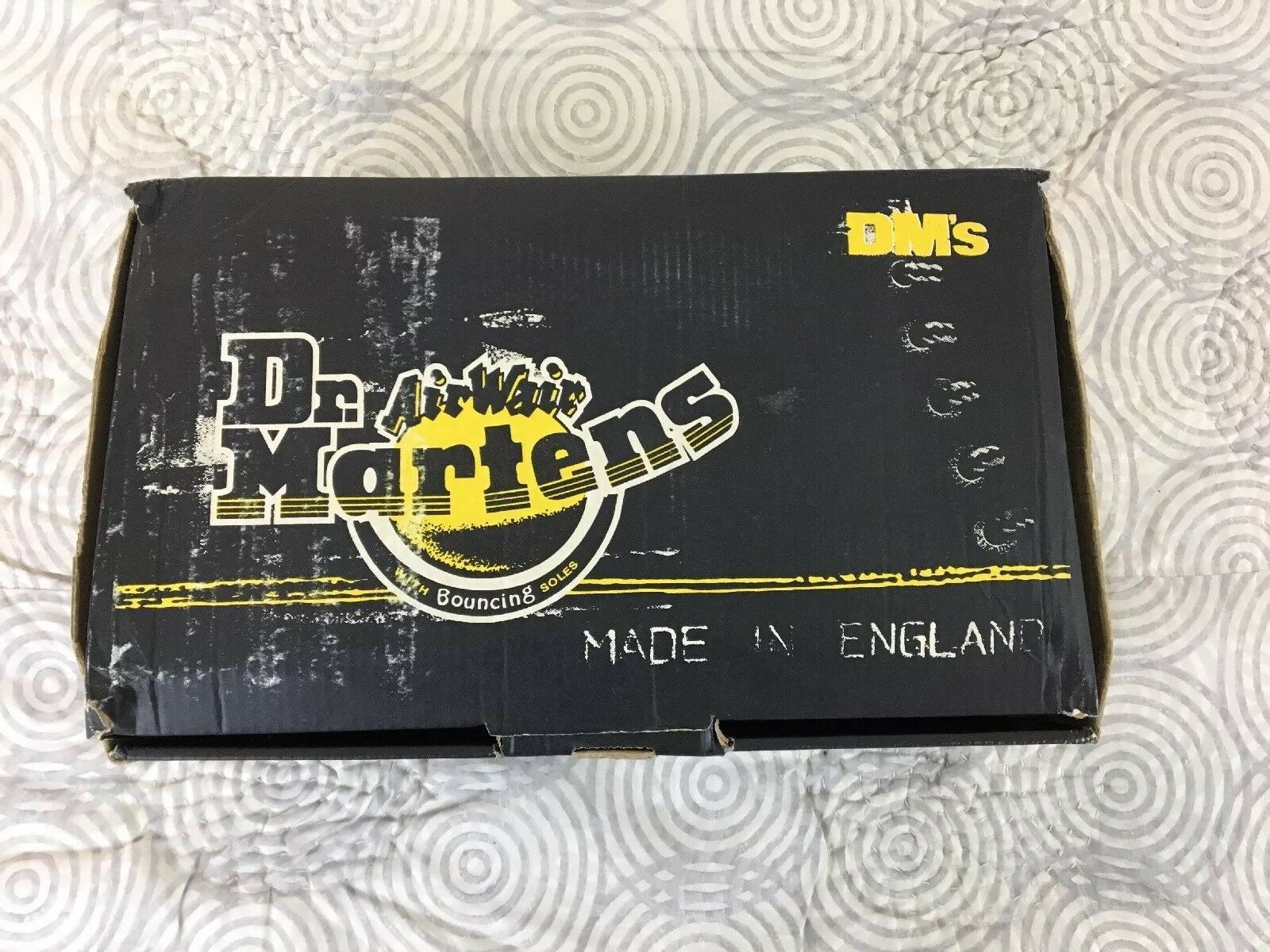 Vintage Nos 1990s Doc Martens Boots Uk 12 Us Youth 13 Made In England