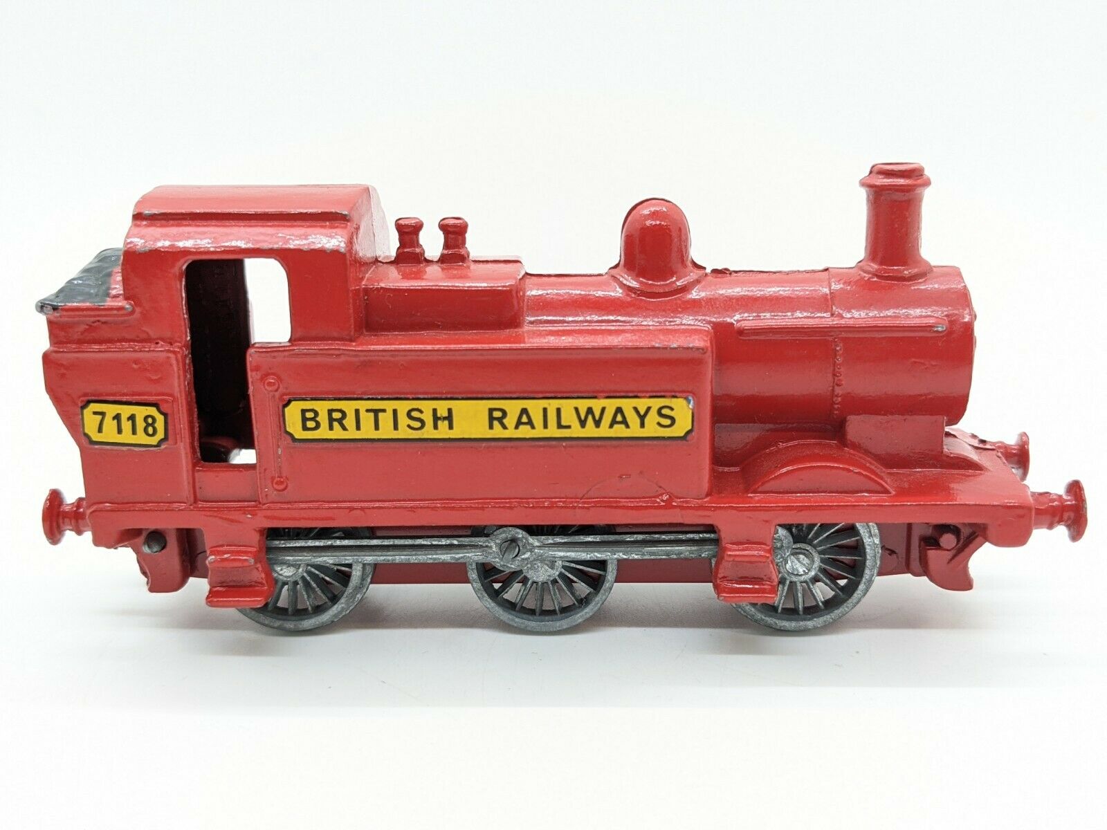 Vtg Budgie British Railways 7118 Train Steam Engine Locomotive Diecast Toy Minty