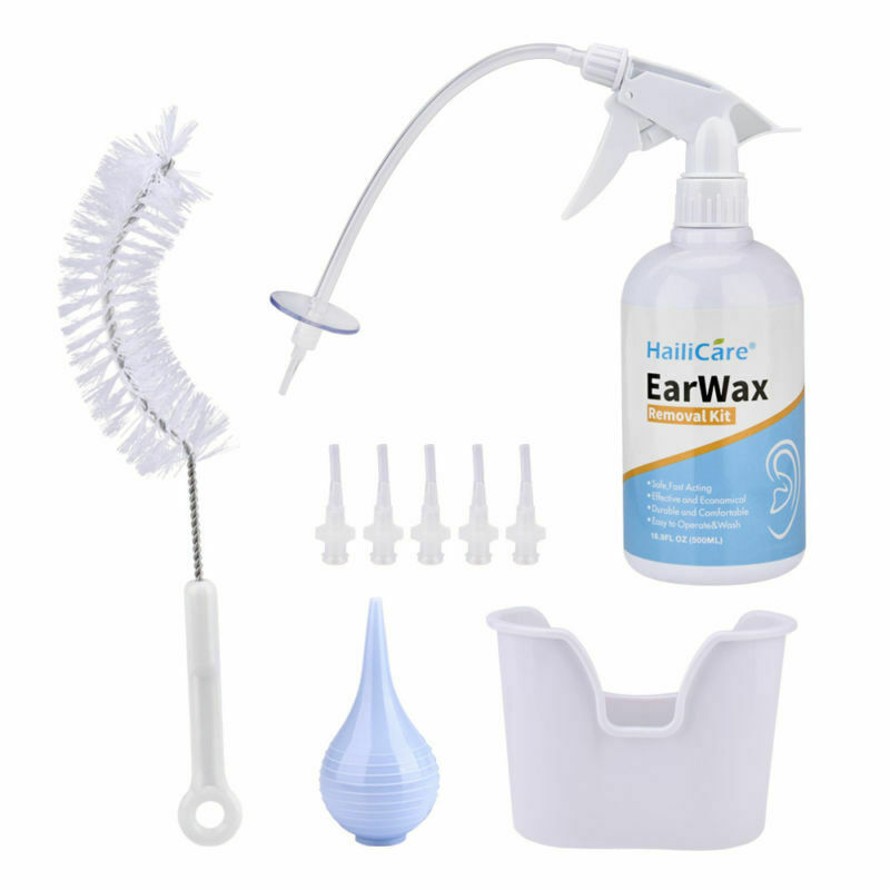 Ear Wax Remover Bottle Set Ear Care Washer Lavage Irrigation System Cleanser Set
