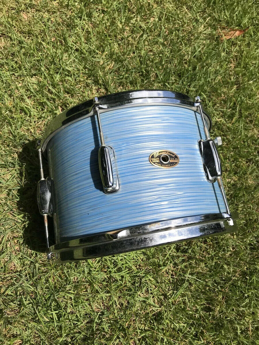 Slingerland Tom Blue Ripple 12” Stage Band Drum